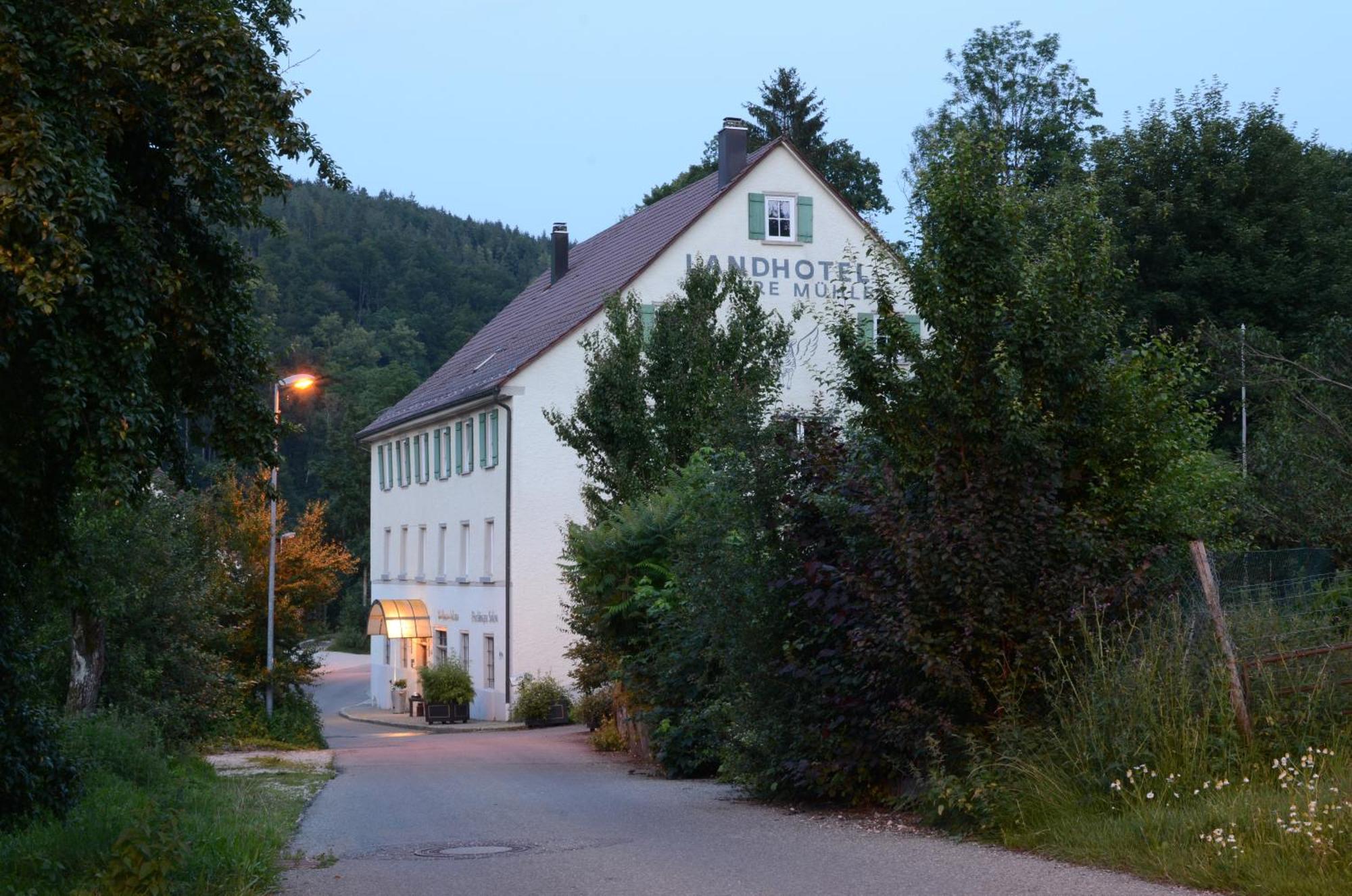 Landhotel Untere Muehle Strassberg Exterior foto
