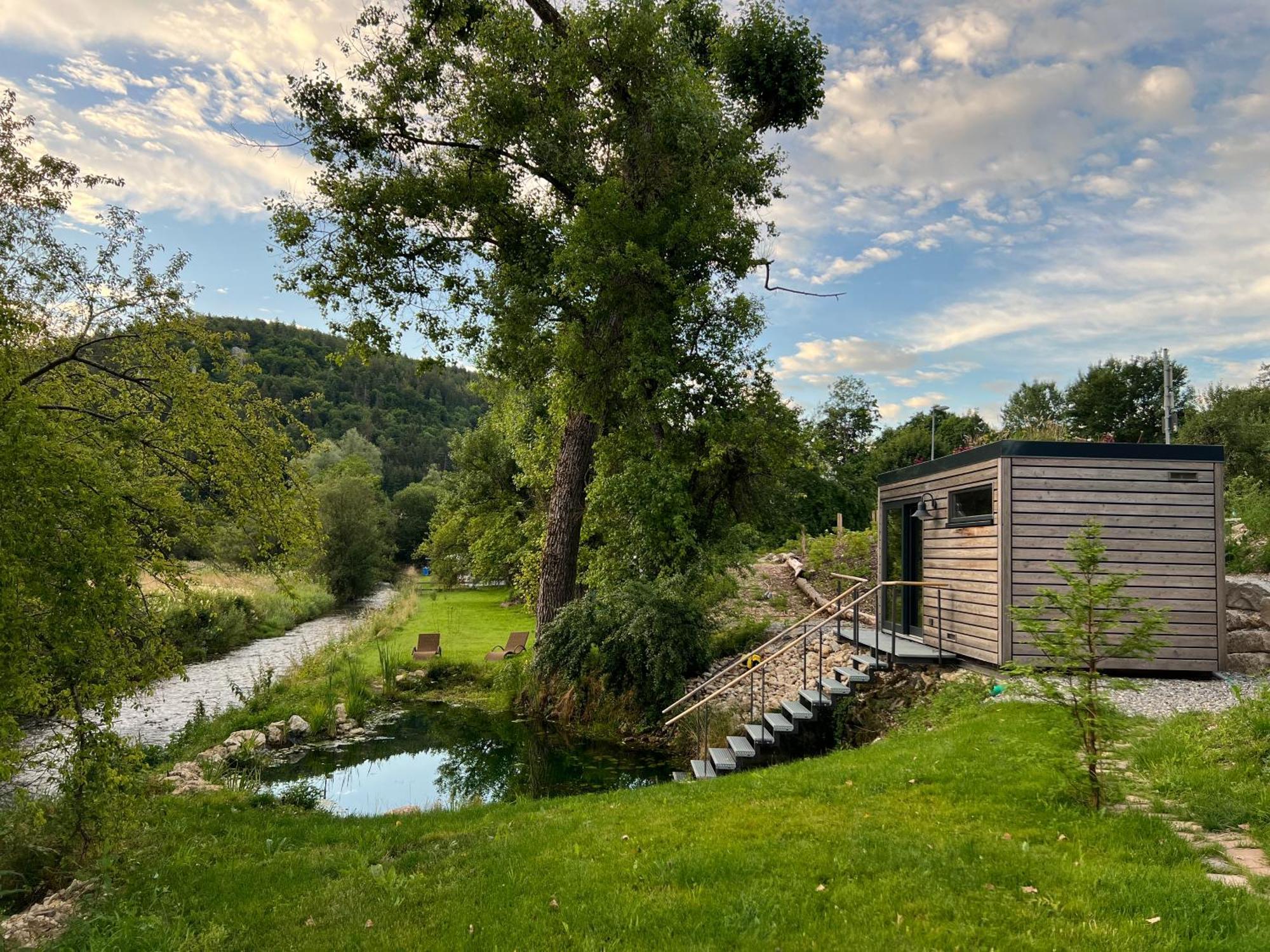 Landhotel Untere Muehle Strassberg Exterior foto